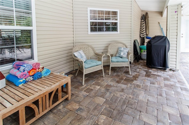 11945 Darwin Ave, New Port Richey, FL 34654 - view of patio / terrace featuring grilling area