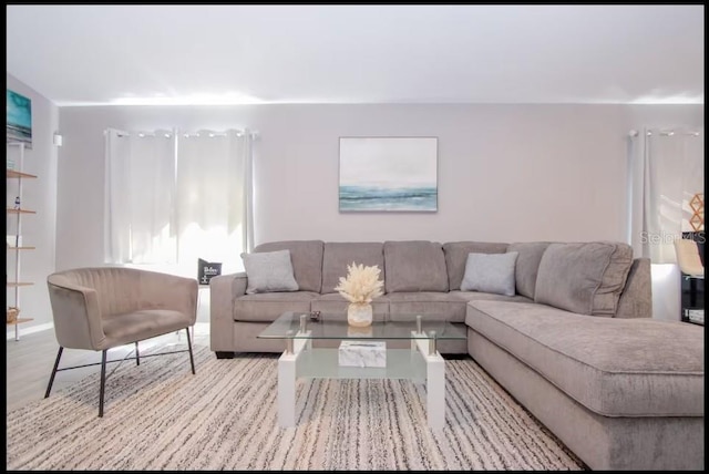 1004 Osage St, Clearwater, FL 33755 - living area with wood finished floors