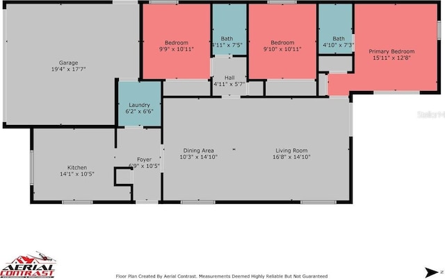 1004 Osage St, Clearwater, FL 33755 - view of property floor plan