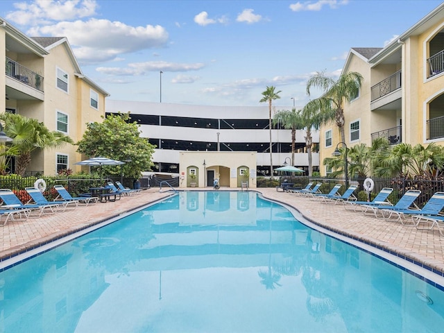 2010 E Palm Ave Unit 14303, Tampa, FL 33605 - community pool with a patio