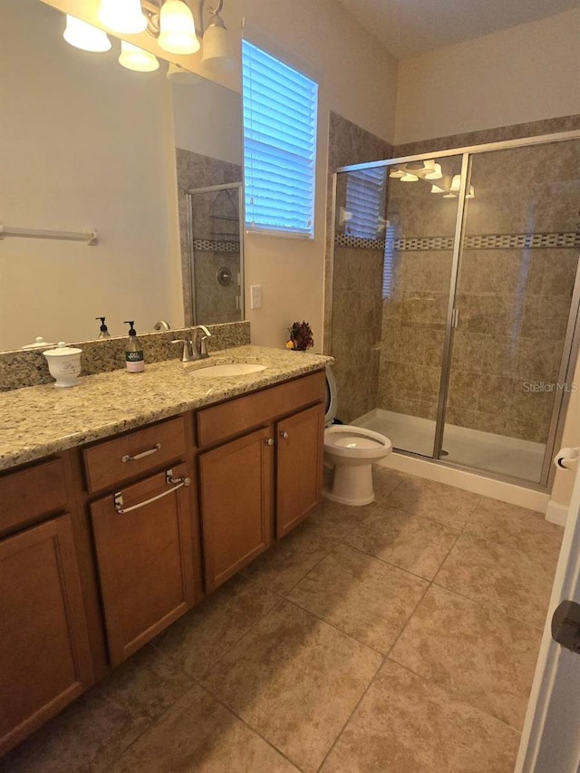 8923 Cuban Palm Rd, Kissimmee, FL 34747 - full bath featuring vanity, a stall shower, and tile patterned floors