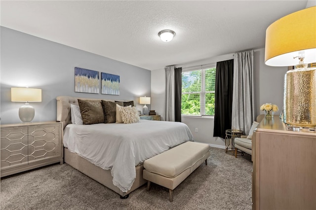 12277 Spring Hill Dr, Spring Hill, FL 34609 - carpeted bedroom with a textured ceiling