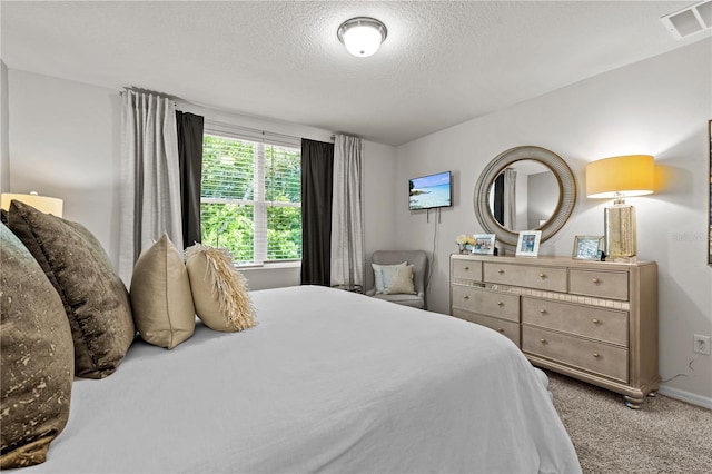 12277 Spring Hill Dr, Spring Hill, FL 34609 - bedroom with carpet flooring and a textured ceiling