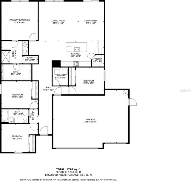 12277 Spring Hill Dr, Spring Hill, FL 34609 - view of floor plan / room layout