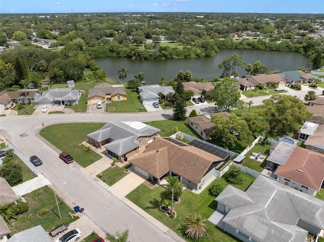 7022 Kingsway Dr, Port Richey, FL 34668 - aerial view of residential area with a nearby body of water