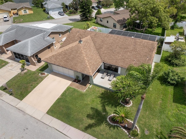 7022 Kingsway Dr, Port Richey, FL 34668 - aerial perspective of suburban area