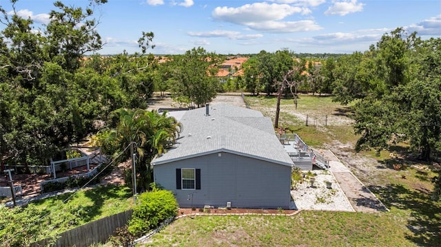 2221 W Lake Dr, Wimauma, FL 33598 - view from above of property