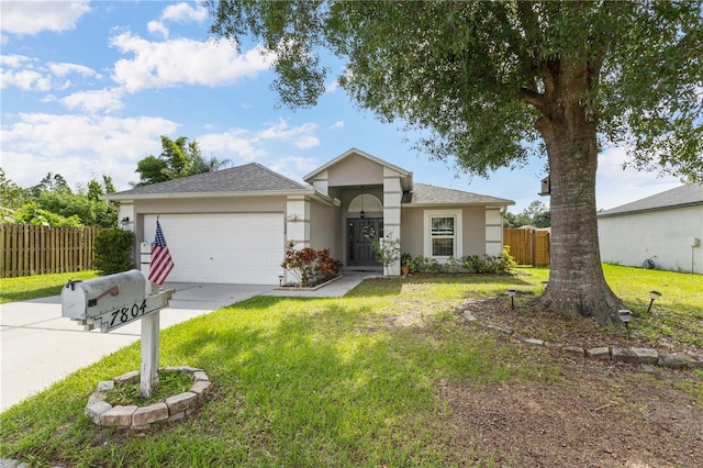 7804 Country Chase Ave, Lakeland, FL 33810 - single story home featuring driveway, stucco siding, and an attached garage