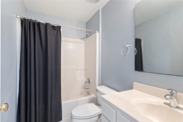 7804 Country Chase Ave, Lakeland, FL 33810 - bathroom with vanity and shower / bath combo with shower curtain