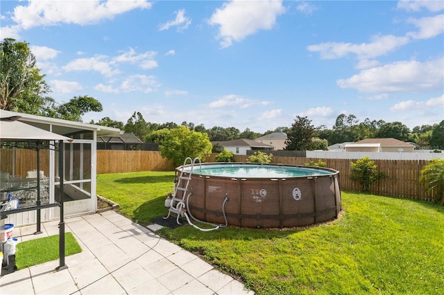 7804 Country Chase Ave, Lakeland, FL 33810 - fenced backyard with a gazebo