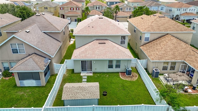 12121 Tree Haven Ave, Gibsonton, FL 33534 - aerial perspective of suburban area