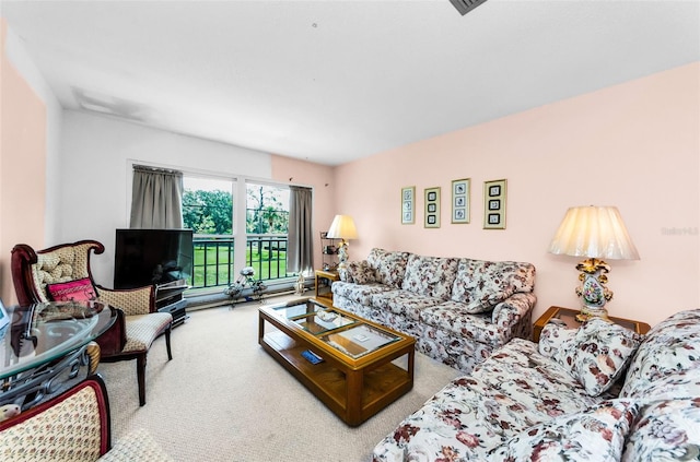 2700 Bayshore Blvd Unit 1206, Dunedin, FL 34698 - living area with carpet floors