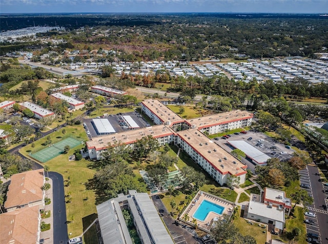 2700 Bayshore Blvd Unit 1206, Dunedin, FL 34698 - bird's eye view of a pool