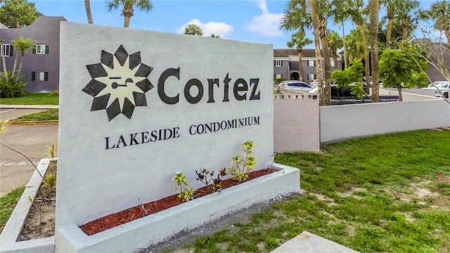 3805 Cortez Cir Unit B, Tampa, FL 33614 - view of community / neighborhood sign