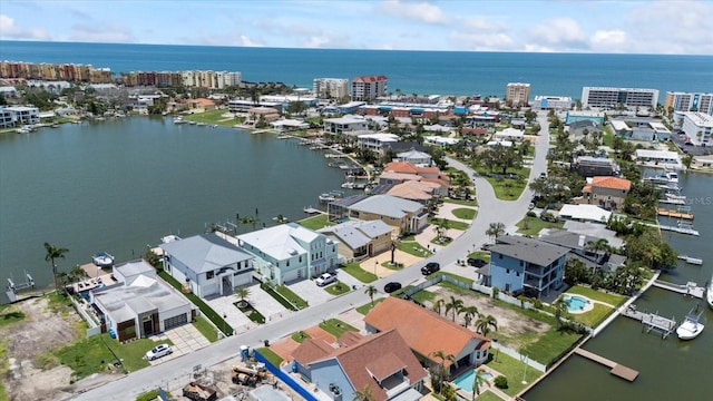 17025 Dolphin Dr, North Redington Beach, FL 33708 - bird's eye view of a nearby body of water