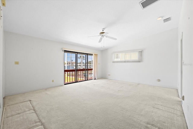 17025 Dolphin Dr, North Redington Beach, FL 33708 - carpeted spare room featuring a ceiling fan and baseboards