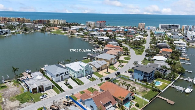 17025 Dolphin Dr, North Redington Beach, FL 33708 - aerial view of a large body of water