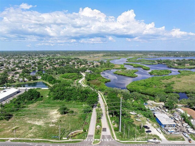 1291 Blackrush Dr, Tarpon Springs, FL 34689 - bird's eye view of a large body of water