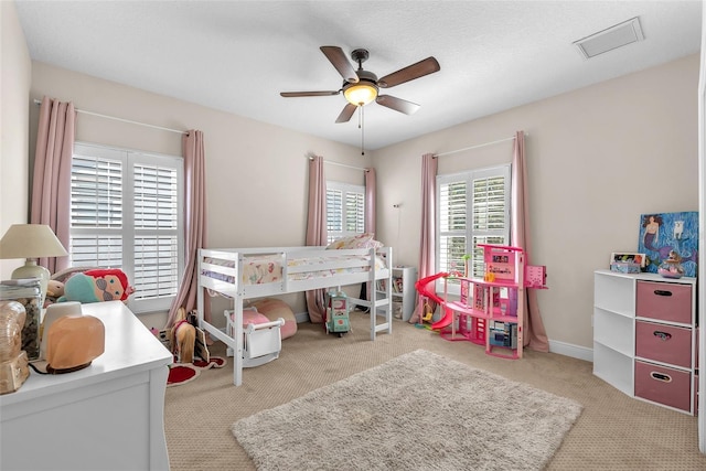 6207 Bleeker St, Riverview, FL 33578 - bedroom featuring carpet flooring and a ceiling fan