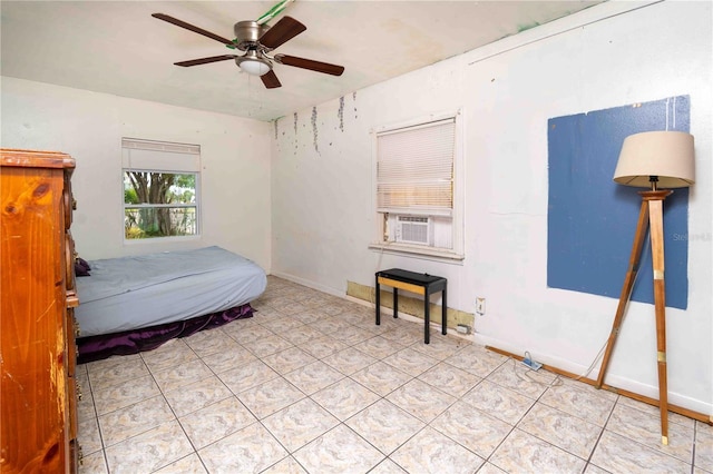 1144AND1142 7th St NW, Largo, FL 33770 - bedroom with ceiling fan