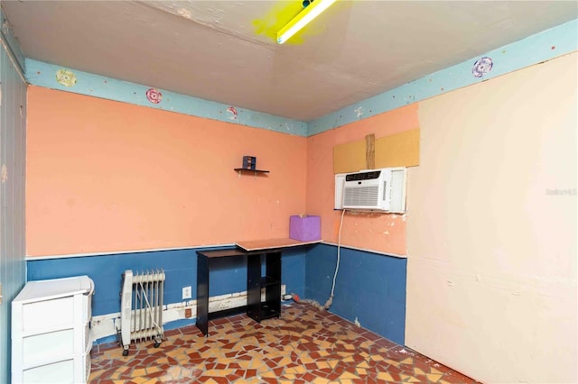 1144AND1142 7th St NW, Largo, FL 33770 - unfurnished office with a wall mounted air conditioner
