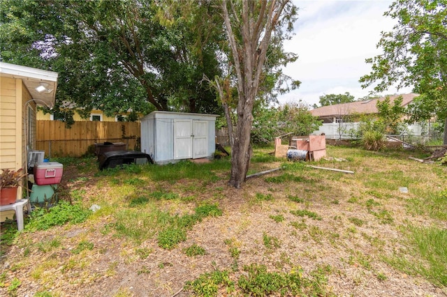 1144AND1142 7th St NW, Largo, FL 33770 - view of yard with a shed
