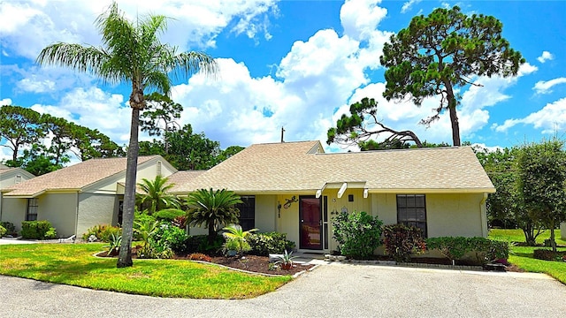 13 Windrush Bay Dr, Tarpon Springs, FL 34689 - view of front of house featuring a front yard