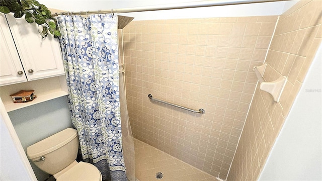 13 Windrush Bay Dr, Tarpon Springs, FL 34689 - bathroom featuring tiled shower and toilet
