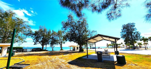 13 Windrush Bay Dr, Tarpon Springs, FL 34689 - view of home's community featuring a gazebo and a yard