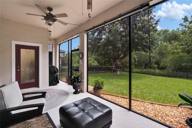 8704 Winsome Way, Land O Lakes, FL 34637 - view of sunroom