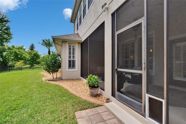 8704 Winsome Way, Land O Lakes, FL 34637 - view of yard