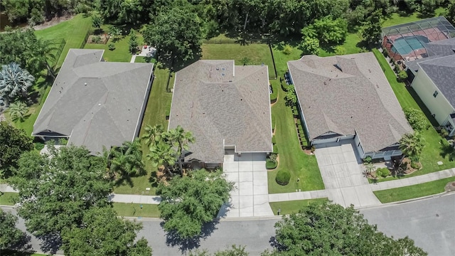 8704 Winsome Way, Land O Lakes, FL 34637 - aerial perspective of suburban area