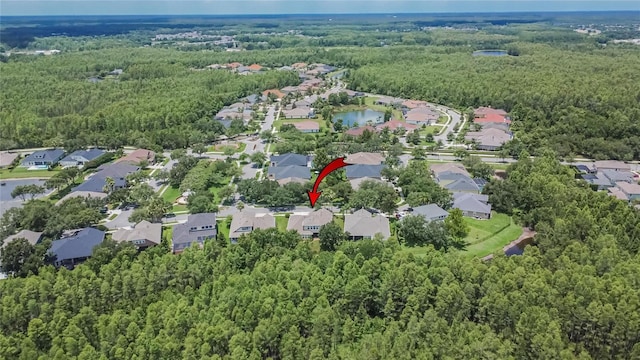 8704 Winsome Way, Land O Lakes, FL 34637 - view of property location with nearby suburban area and a nearby body of water