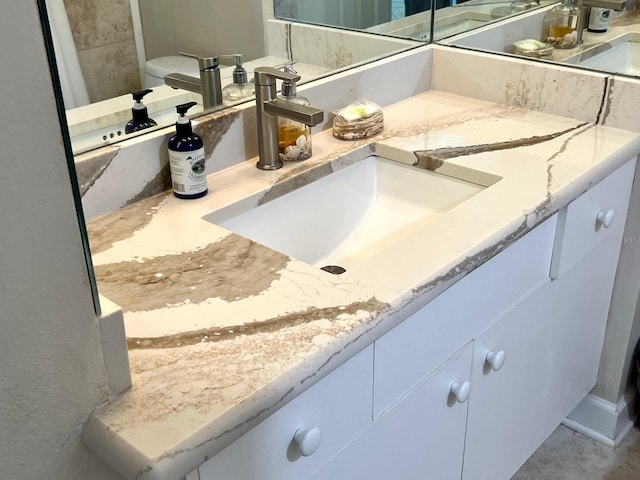 880 Mandalay Ave Unit N311, Clearwater Beach, FL 33767 - bathroom view of vanity and toilet