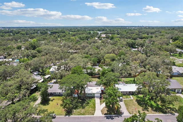 607 E River Dr, Temple Terrace, FL 33617 - aerial view of residential area featuring a forest