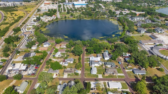 1048 W Lime St, Lakeland, FL 33815 - aerial view of property's location featuring a nearby body of water