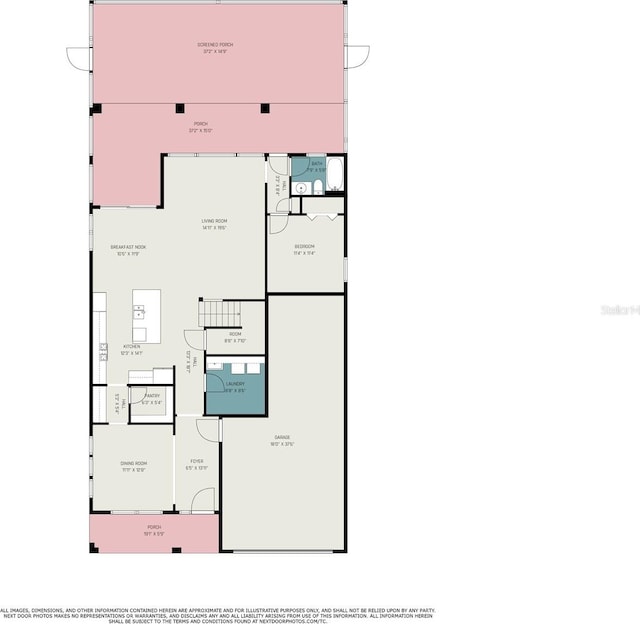 19209 Long Lake Ranch Blvd, Lutz, FL 33558 - view of floor plan / room layout