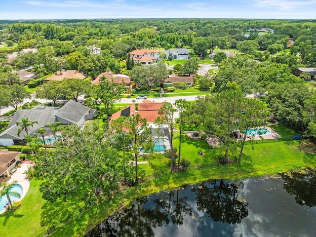 4118 Carrollwood Village Dr, Tampa, FL 33618 - aerial view of residential area featuring a large body of water