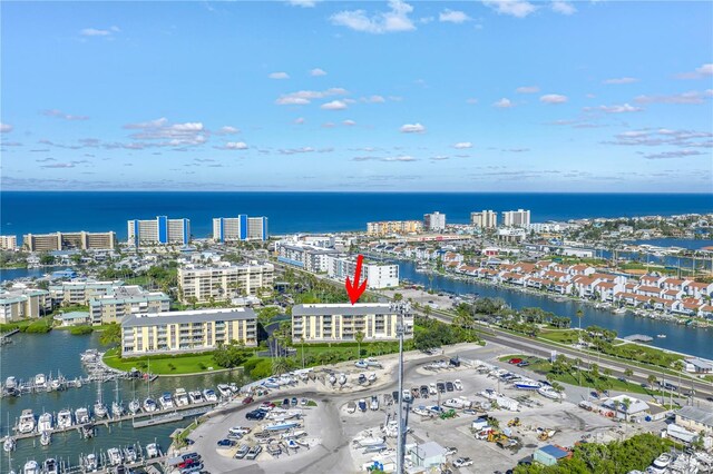 423 150th Ave Unit 1501, Madeira Beach, FL 33708 - view of urban area with a nearby body of water