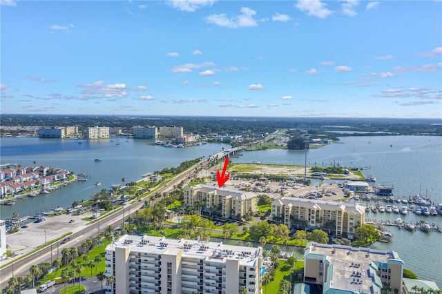 423 150th Ave Unit 1501, Madeira Beach, FL 33708 - bird's eye view of a nearby body of water