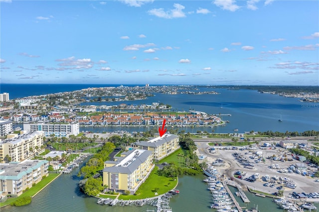 423 150th Ave Unit 1501, Madeira Beach, FL 33708 - bird's eye view of a nearby body of water