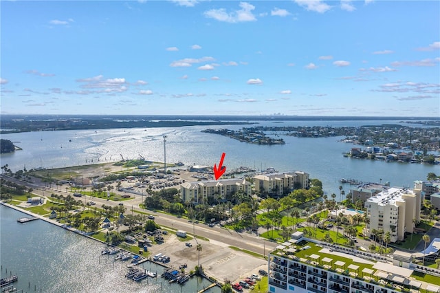 423 150th Ave Unit 1501, Madeira Beach, FL 33708 - bird's eye view of a nearby body of water