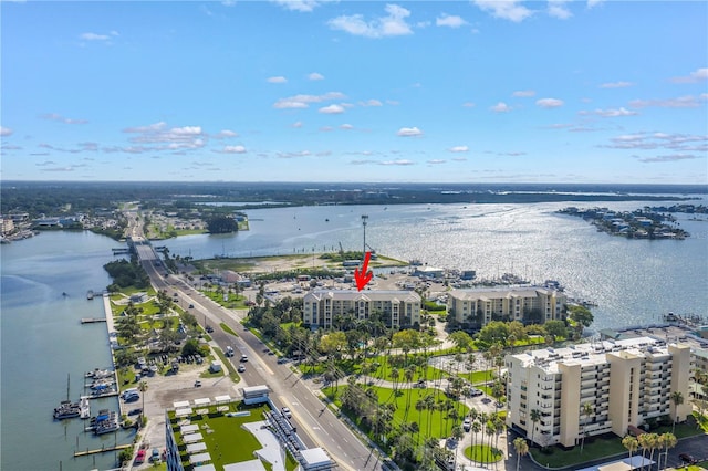 423 150th Ave Unit 1501, Madeira Beach, FL 33708 - bird's eye view of a nearby body of water