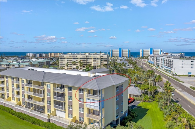 423 150th Ave Unit 1501, Madeira Beach, FL 33708 - view of urban area with apartment complex and a nearby body of water