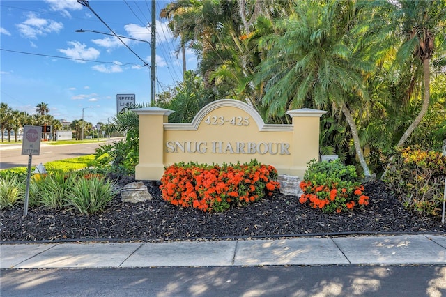 423 150th Ave Unit 1501, Madeira Beach, FL 33708 - view of community / neighborhood sign