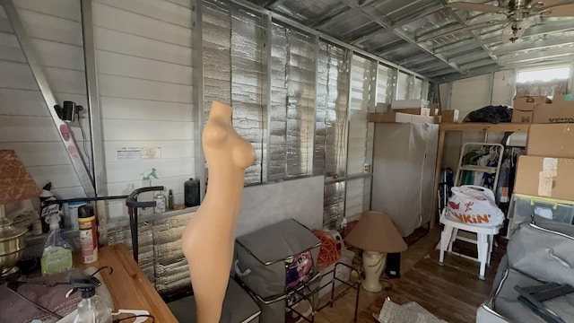 7206 Reindeer Rd, Tampa, FL 33619 - miscellaneous room with wood finished floors