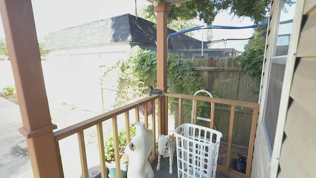 7206 Reindeer Rd, Tampa, FL 33619 - view of balcony