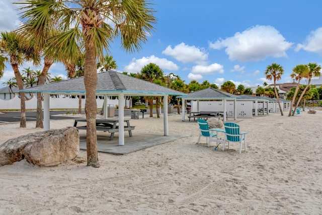 6513 Sand Shore Ln, New Port Richey, FL 34652 - view of property's community with a gazebo