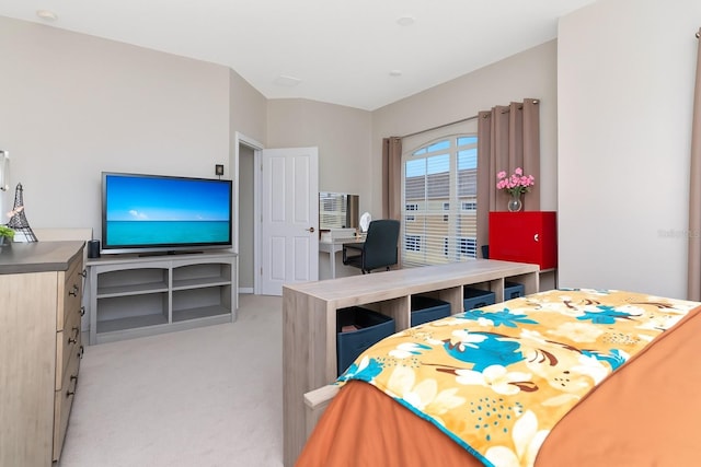 6513 Sand Shore Ln, New Port Richey, FL 34652 - bedroom with light colored carpet and a desk