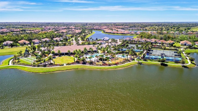 5320 Morey Farms Loop, Palmetto, FL 34221 - aerial view of residential area with a large body of water